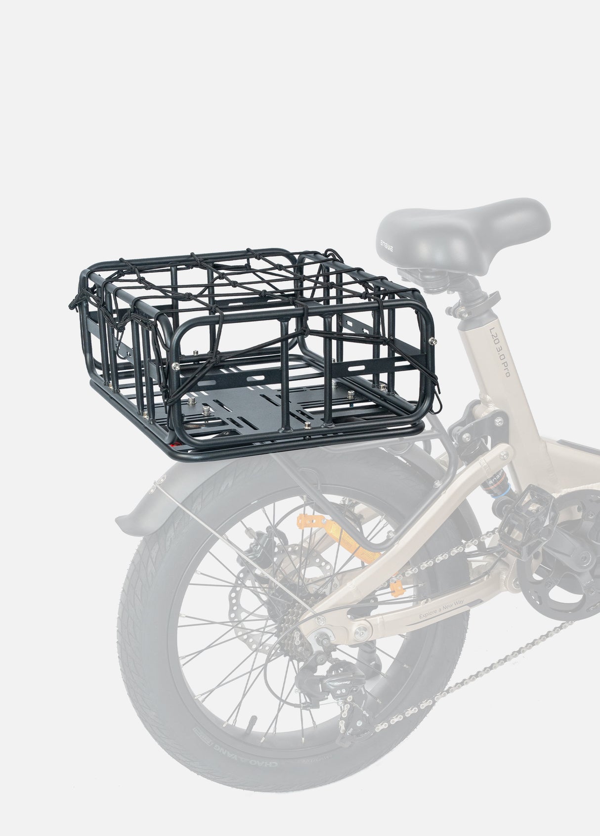 Rear Bike Basket Set (Free gift with E26 3.0 Pro E-bike purchase)
