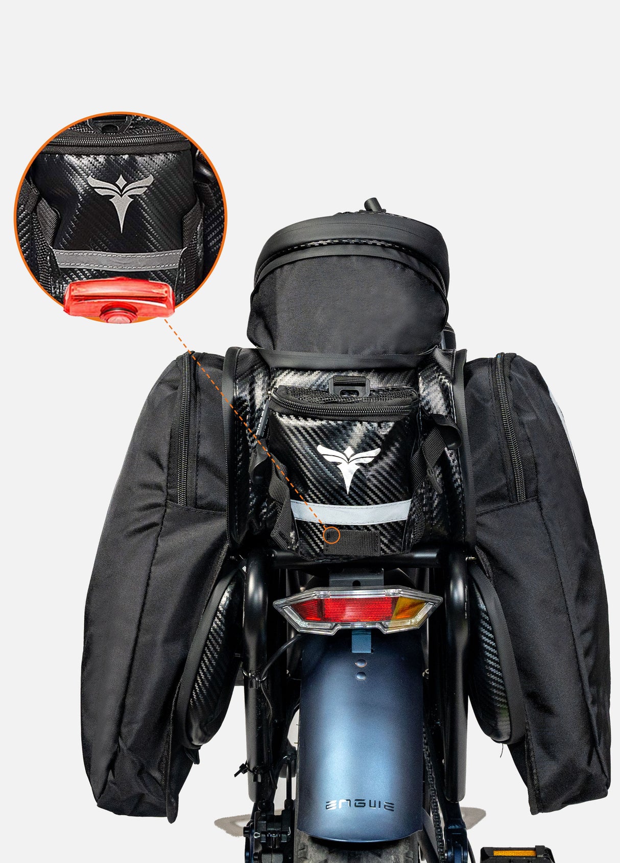 engwe 35L e bike large bag