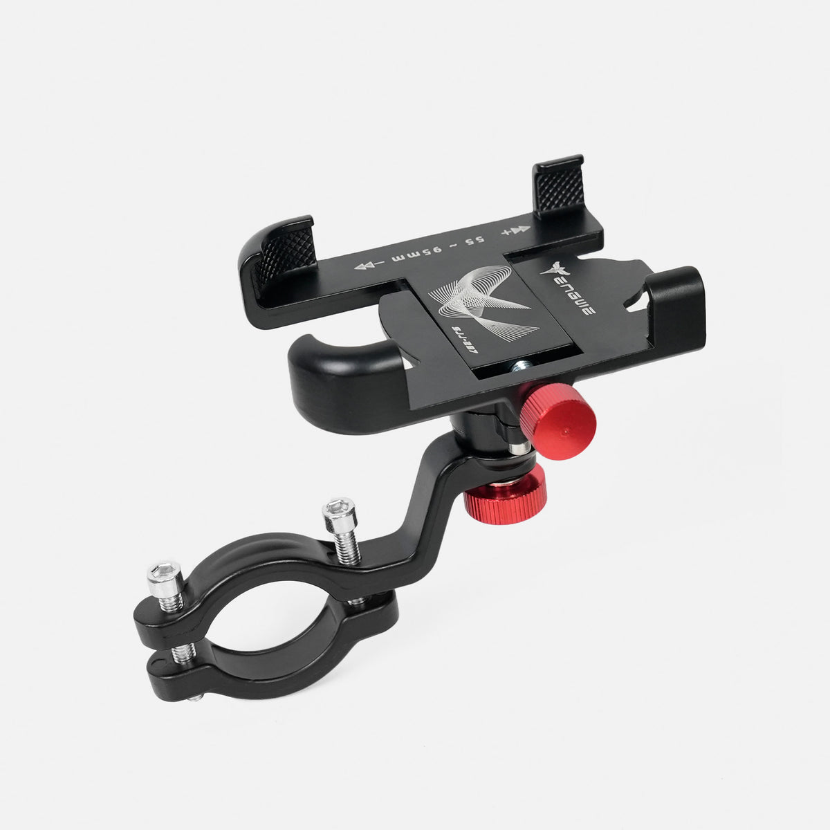 360° Rotating Phone Mount For Bicycle Handlebar - Adjustable, Case Friendly, Fits Scooters Too