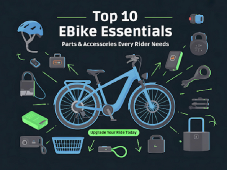 10 Must-Have Ebike Parts and Accessories