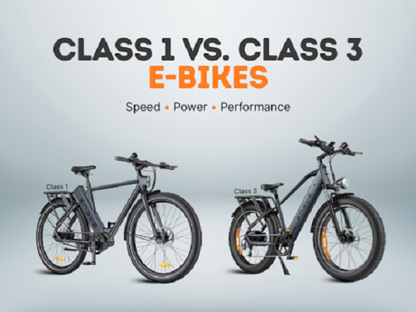 Class 1 vs. Class 3 E-bike: Which is Right for You?