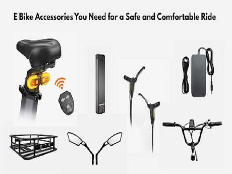 E Bike Accessories You Need for a Safe and Comfortable Ride