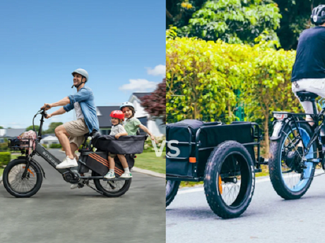 Electric Bike Cargo Trailer vs. Cargo Ebike: Which is Better?