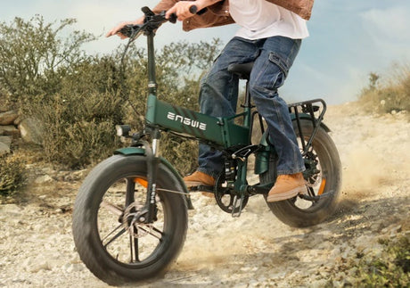 a man ride ENGWE EBike