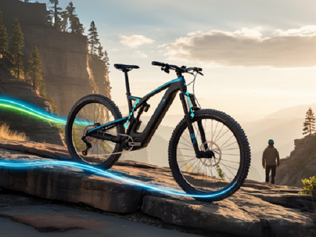 Full Suspension Electric Mountain Bike for Adventure Seekers
