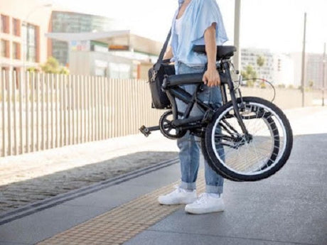 How An Agile Foldable Electric Bike For Adults Accelerates Work Trips