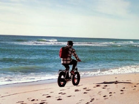 How Premium Fat Tire Electric Bike Wheels Grip Loose Sand Seamlessly