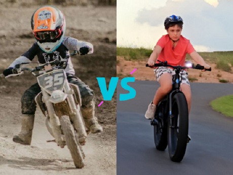 Kids Electric Dirt Bike vs. Standard Bike: Which Is Better?