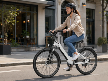 Navigate Crowded City Traffic Riding A Responsive Commuter Ebike Safely