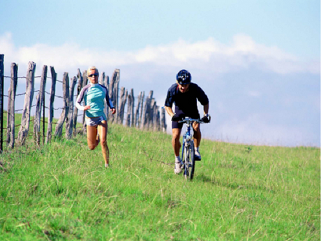 Riding In a Bike vs. Running: Which is Better Exercise?