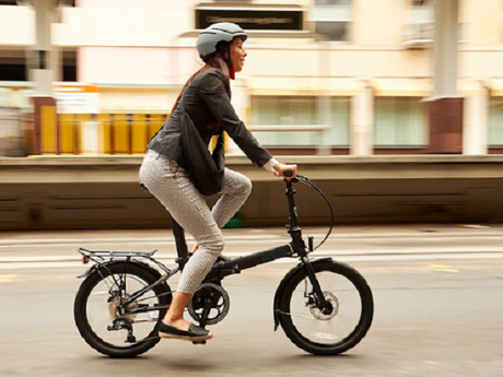 Streamline Suburban Transit Routes Riding A Folding Electric Bike
