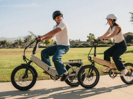 riding-a-mini-bike-on-the-road