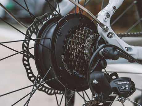 shimano gears on e-bike