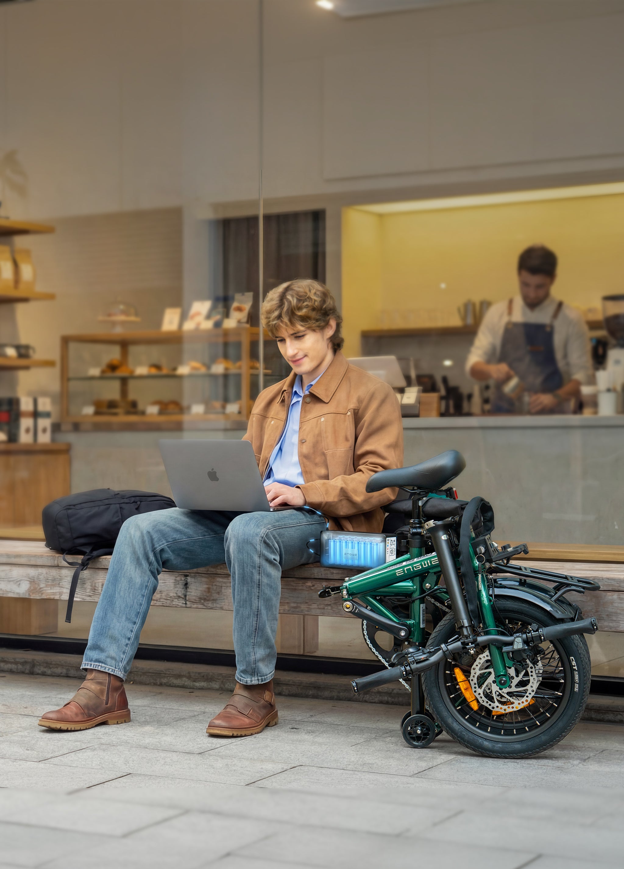 ENGWE Zip Portable Ebike: 3-Sec Fold, 16.9kg For City Commuting