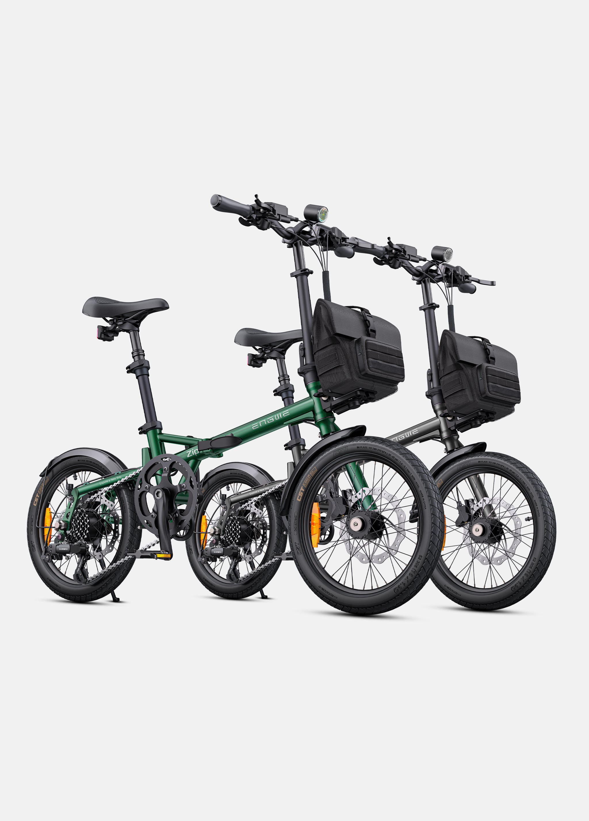 ENGWE Zip Combo Ebike For Sales | Save On Folding Electric Bikes