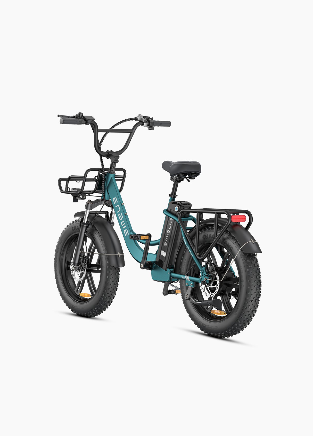 an engwe l20 boost step through electric bike