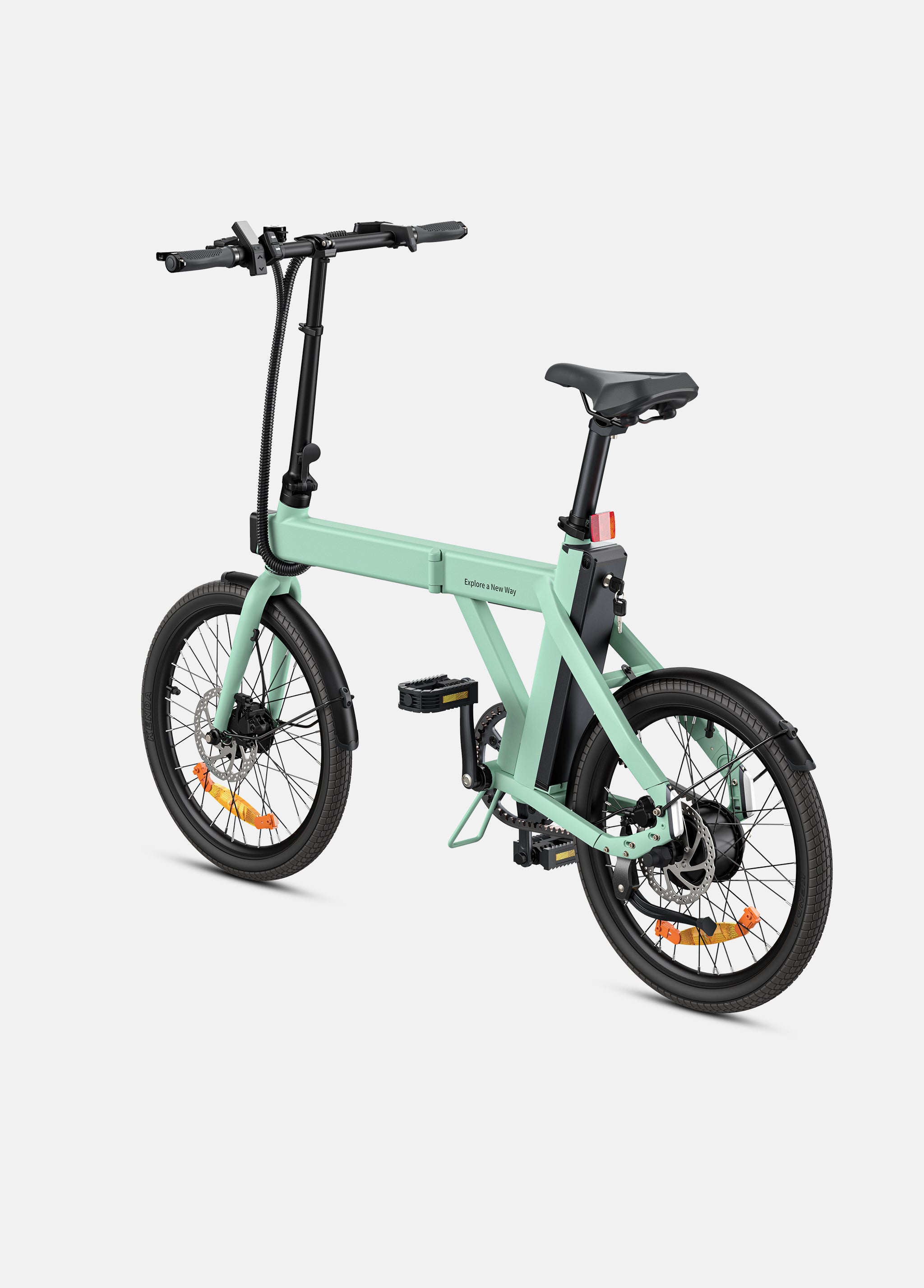 ENGWE P20 18.5kg Torque Sensor Mini Folding Urban E Bike – ENGWE