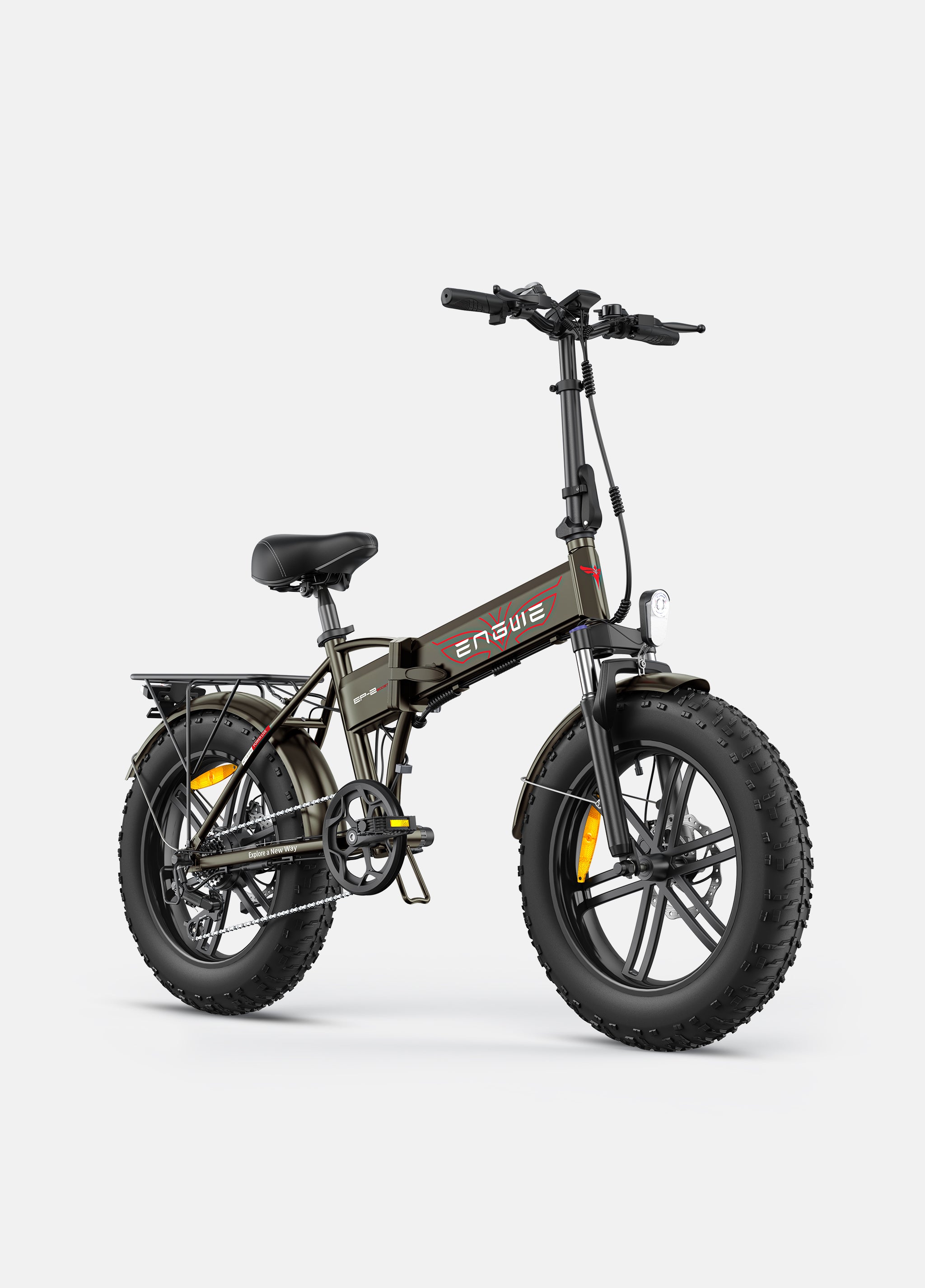 ENGWE エングウェイ EP-2 Boost Folding Fat Tire Electric Bike for All-Terrain – ENGWE