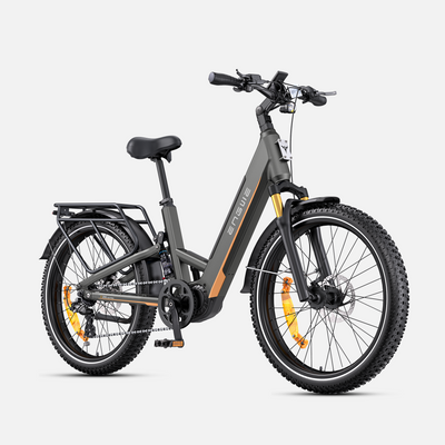 ENGWE E26 Elektrische Fiets – 26x4.0 Banden, 48V 16Ah Accu, 140 Km Bereik, 250W Motor, 7 Versnellingen, Dubbele Vering, Voor Dames En Heren