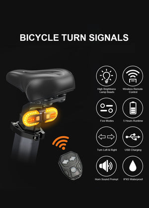 ENGWE bicycle taillights with turn signals