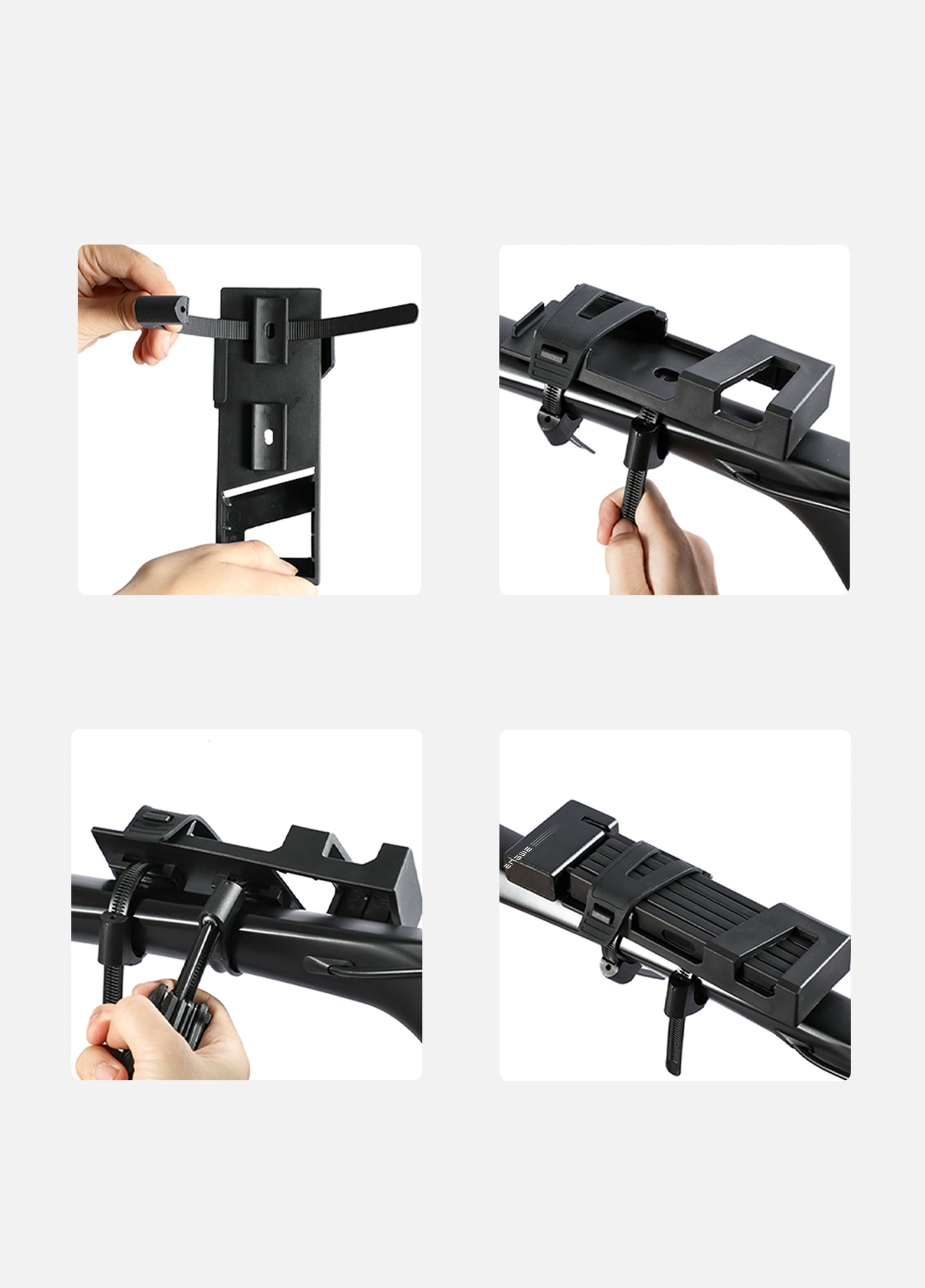 How to install engwe  ebike lock