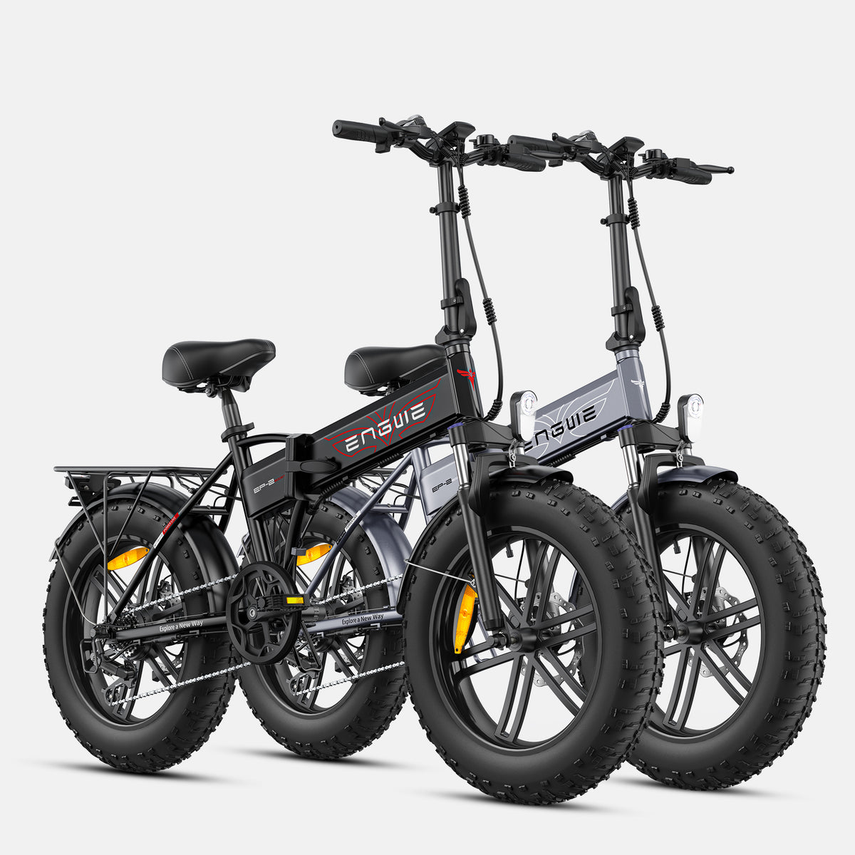 EP-2 Boost Folding Fat Tire Electric Bike for All-Terrain – ENGWE ...