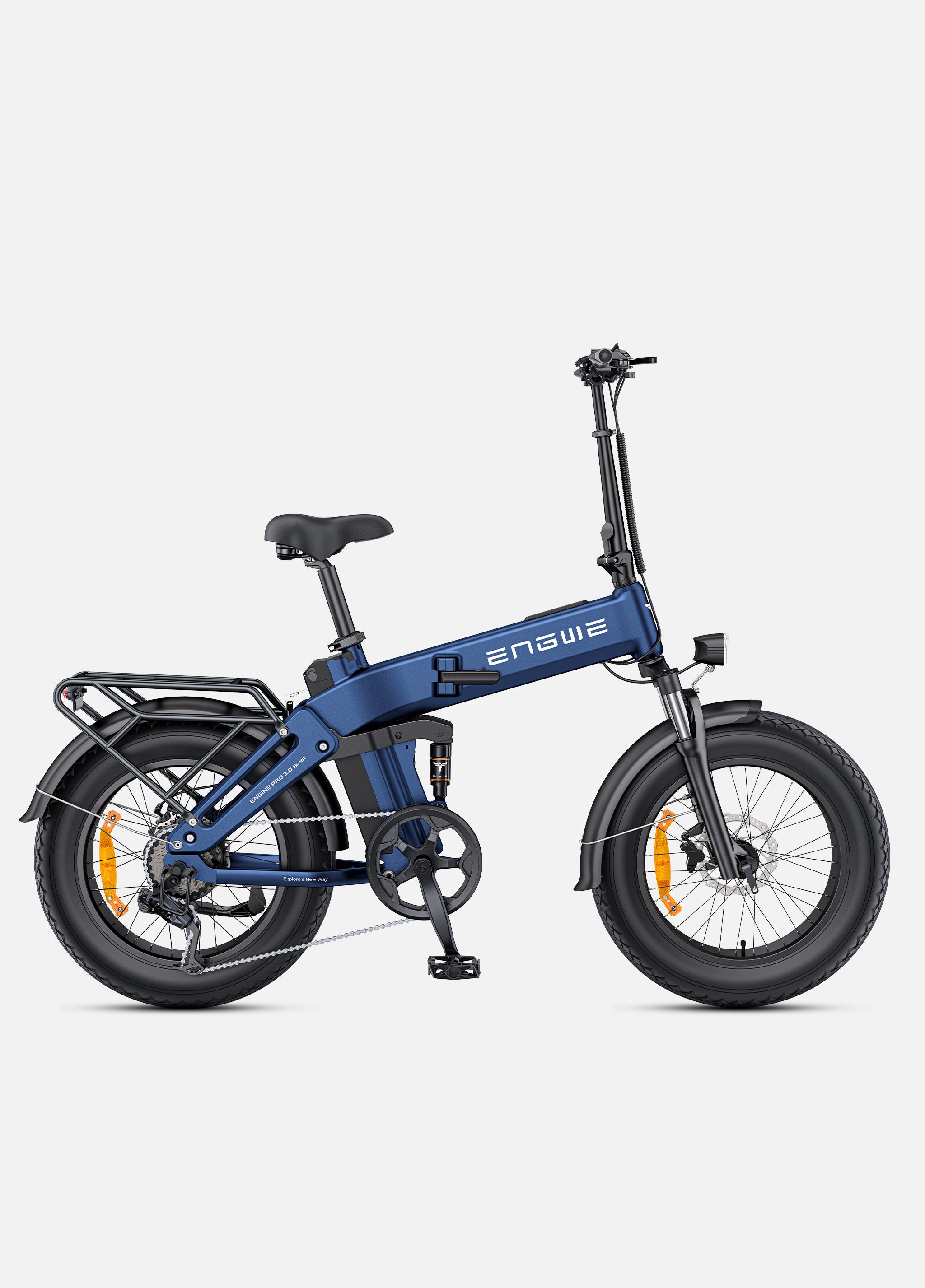 自転車 engwe pro ENGWE Engine Pro 3.0 Boost: Full Suspension Folding E-bike|90Nm