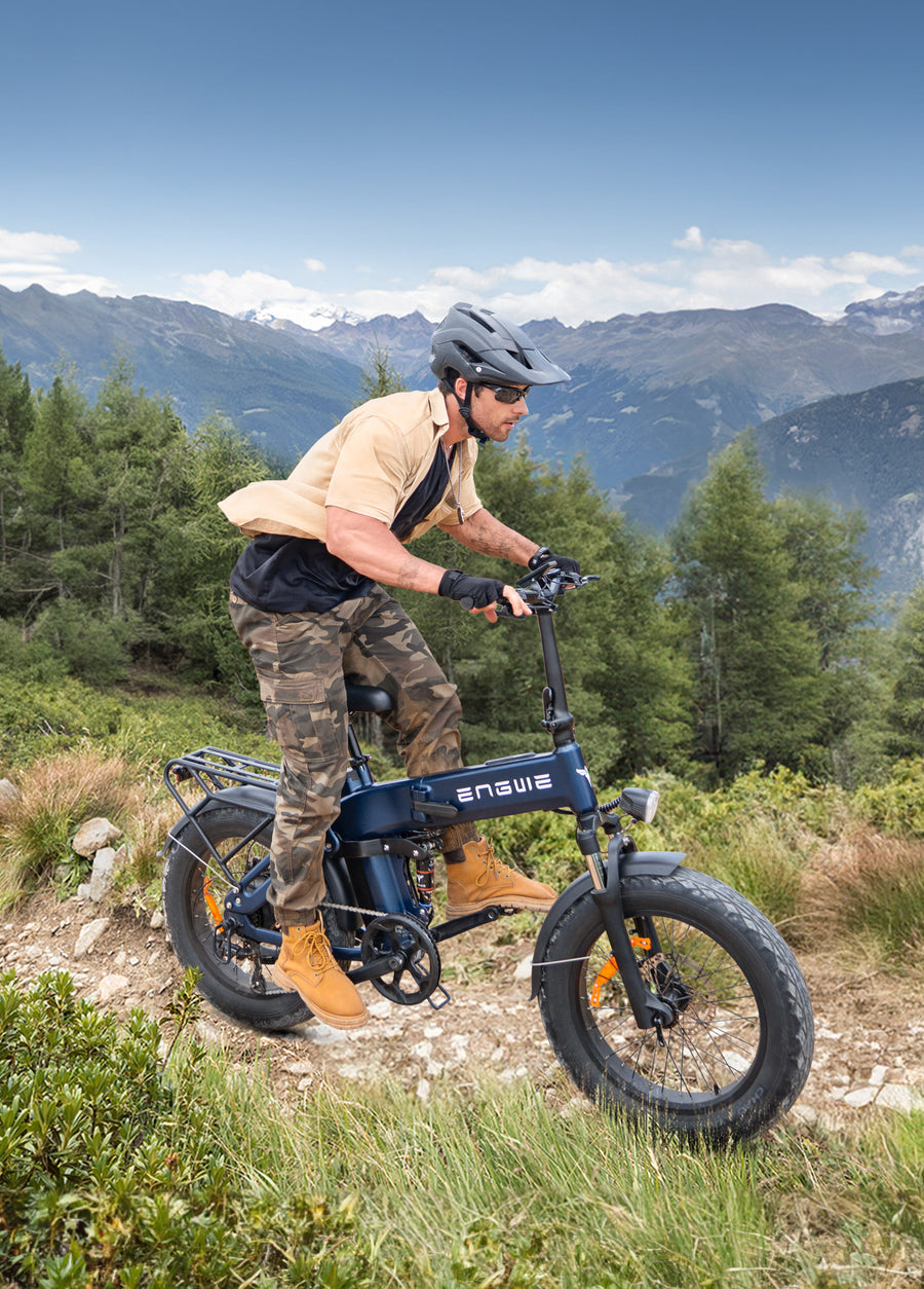 ENGWE Engine Pro 3.0 Boost: Full Suspension Folding E-bike|90Nm Torque ...