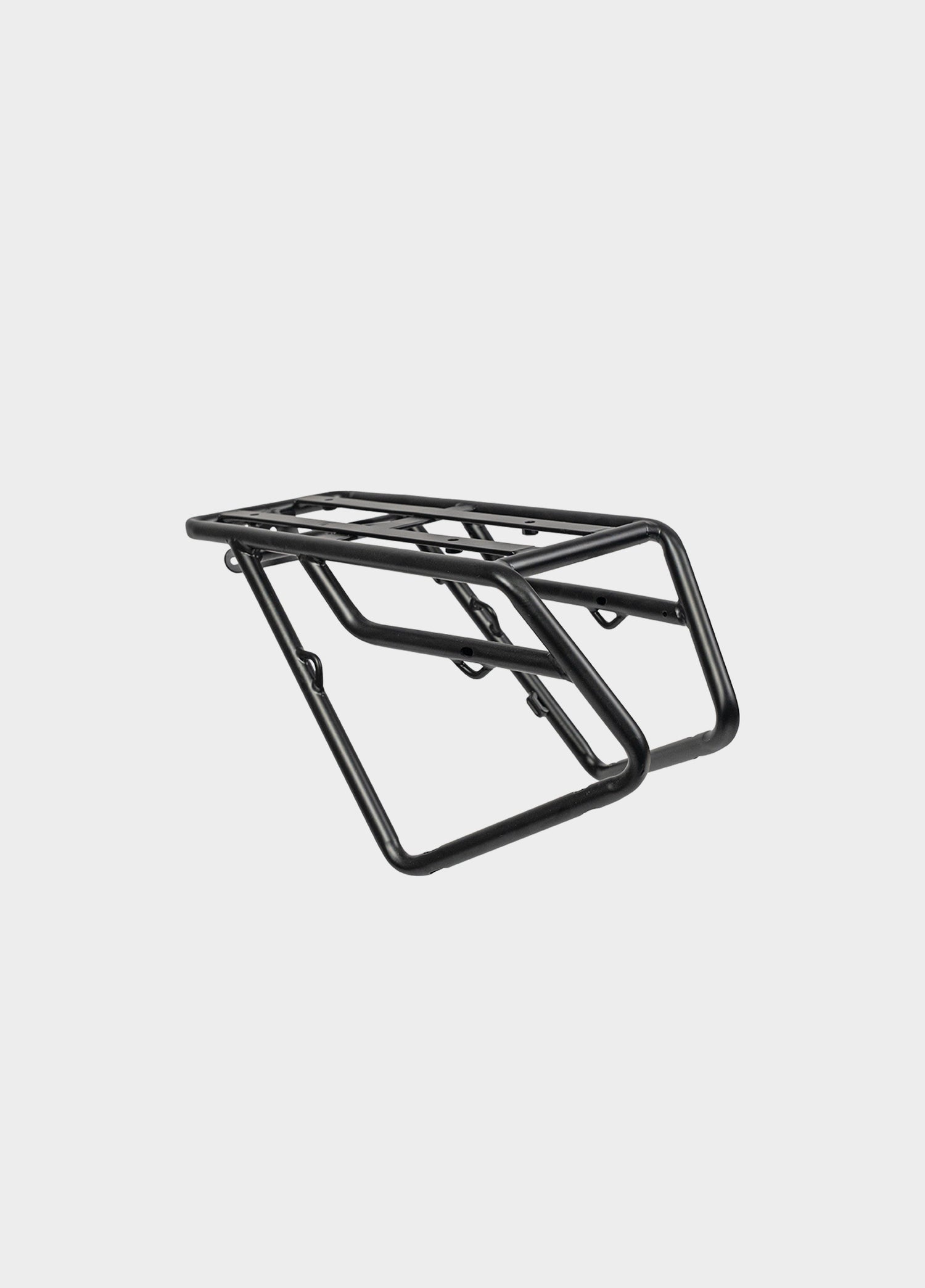 Topkofferdrager / Bagagedrager Moto Nostra, zwart mat, CNC voor Vespa Topkofferdrager / Bagagedrager Moto Nostra, zwart mat, CNC voor Vespa
