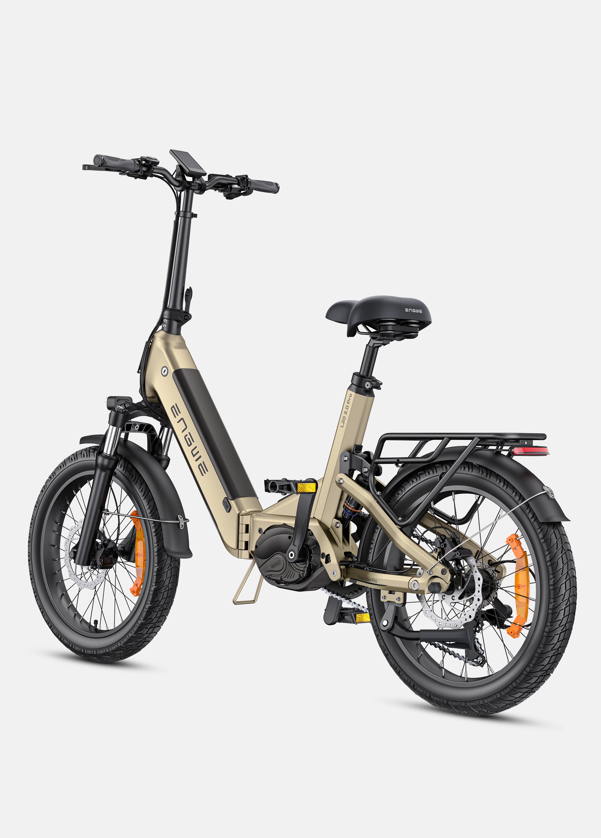 ENGWE L20 3.0 Pro Folding E-bike|100Nm Torque & 160KM Range