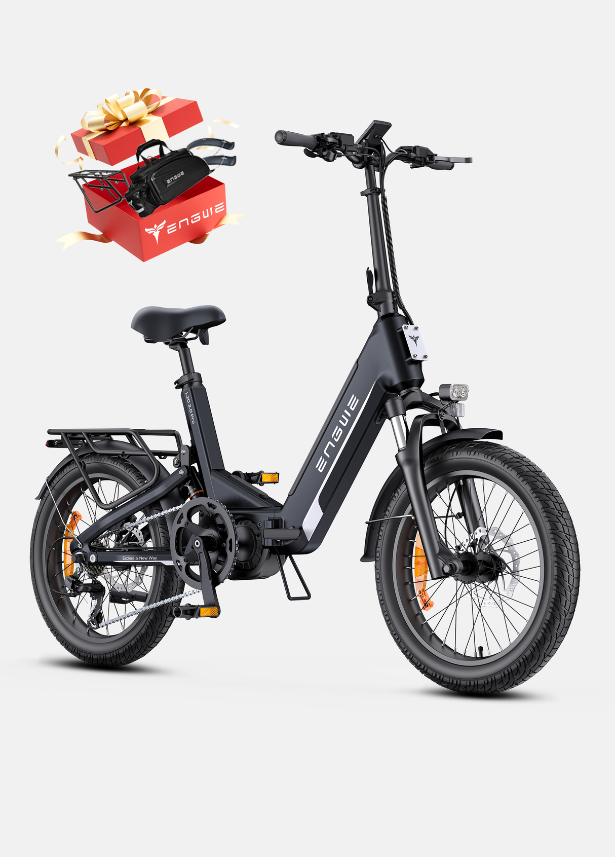 ENGWE L20 3.0 Pro Folding E-bike|100Nm Torque & 160KM Range – ENGWE Official