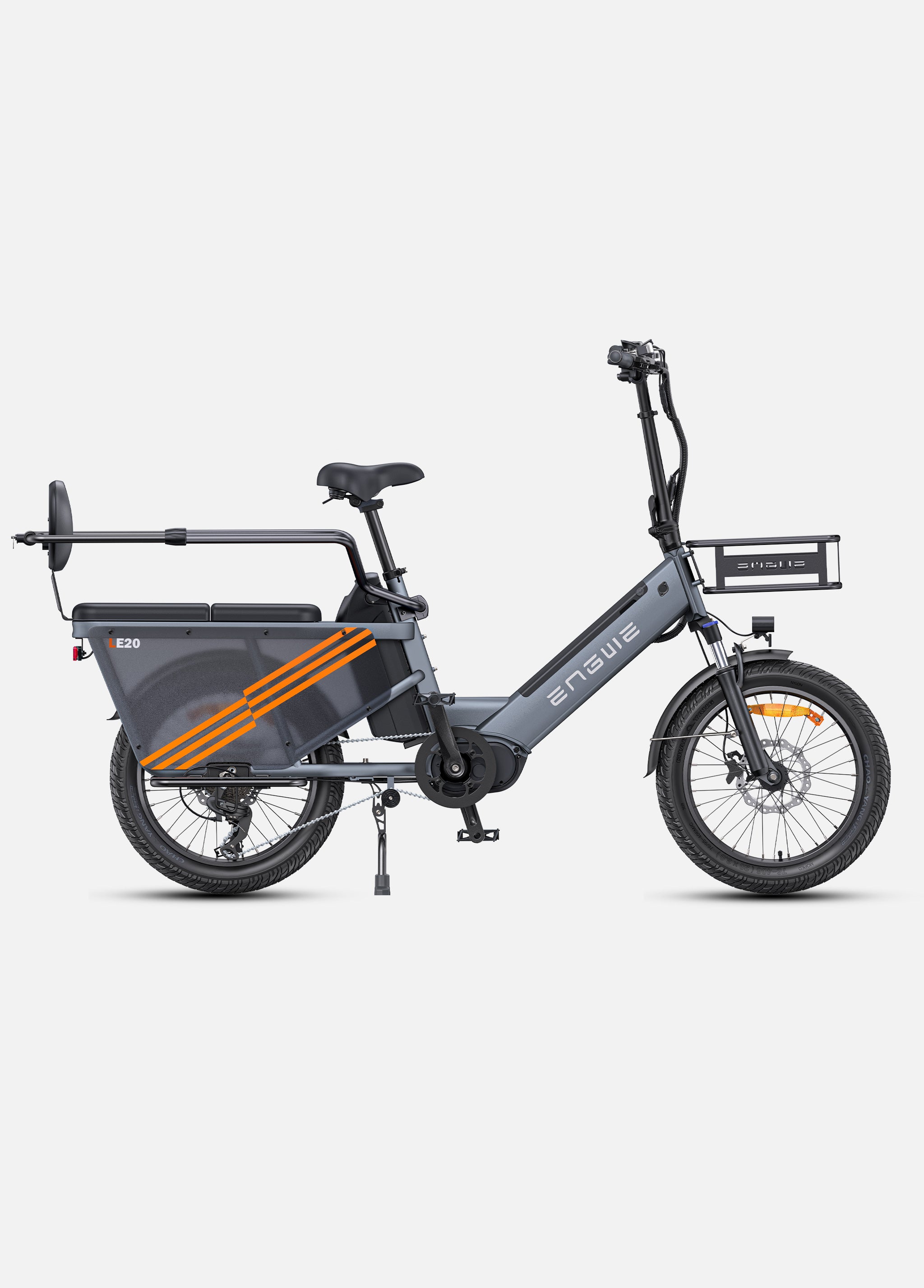 ENGWE LE20 Torque Sensor 350KM Flash Charge Cargo E-Bike – ENGWE