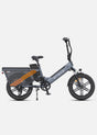 a grey engwe le20 step through ebike