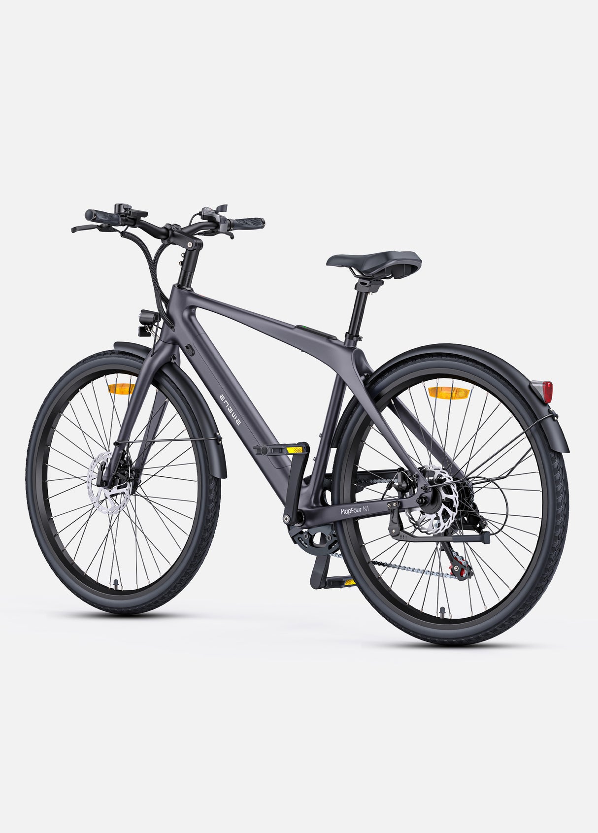 a black engwe map4 n1 air lightest ebike