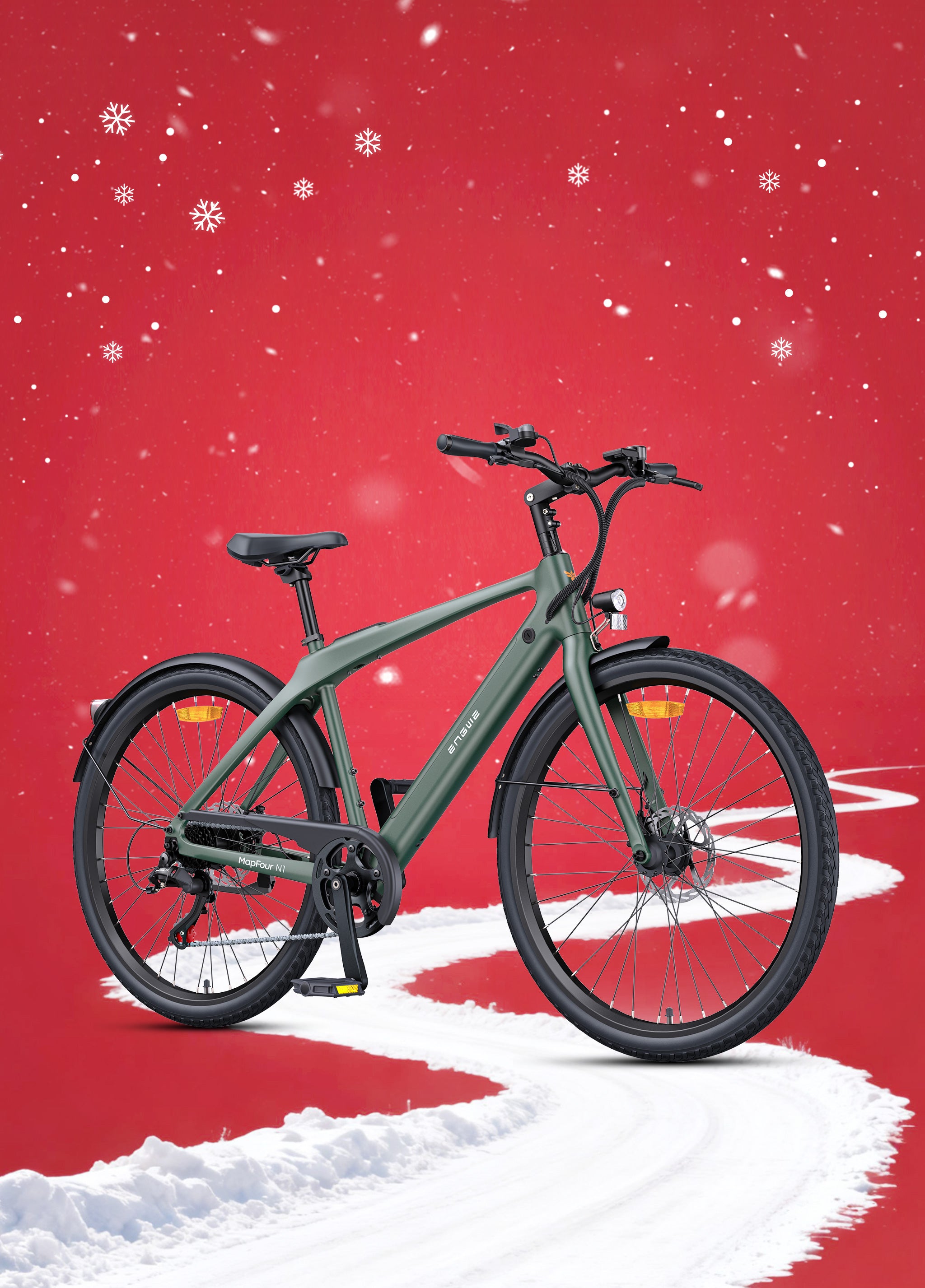 ENGWE P20 18.5kg Torque Sensor Mini Folding Urban E Bike – ENGWE