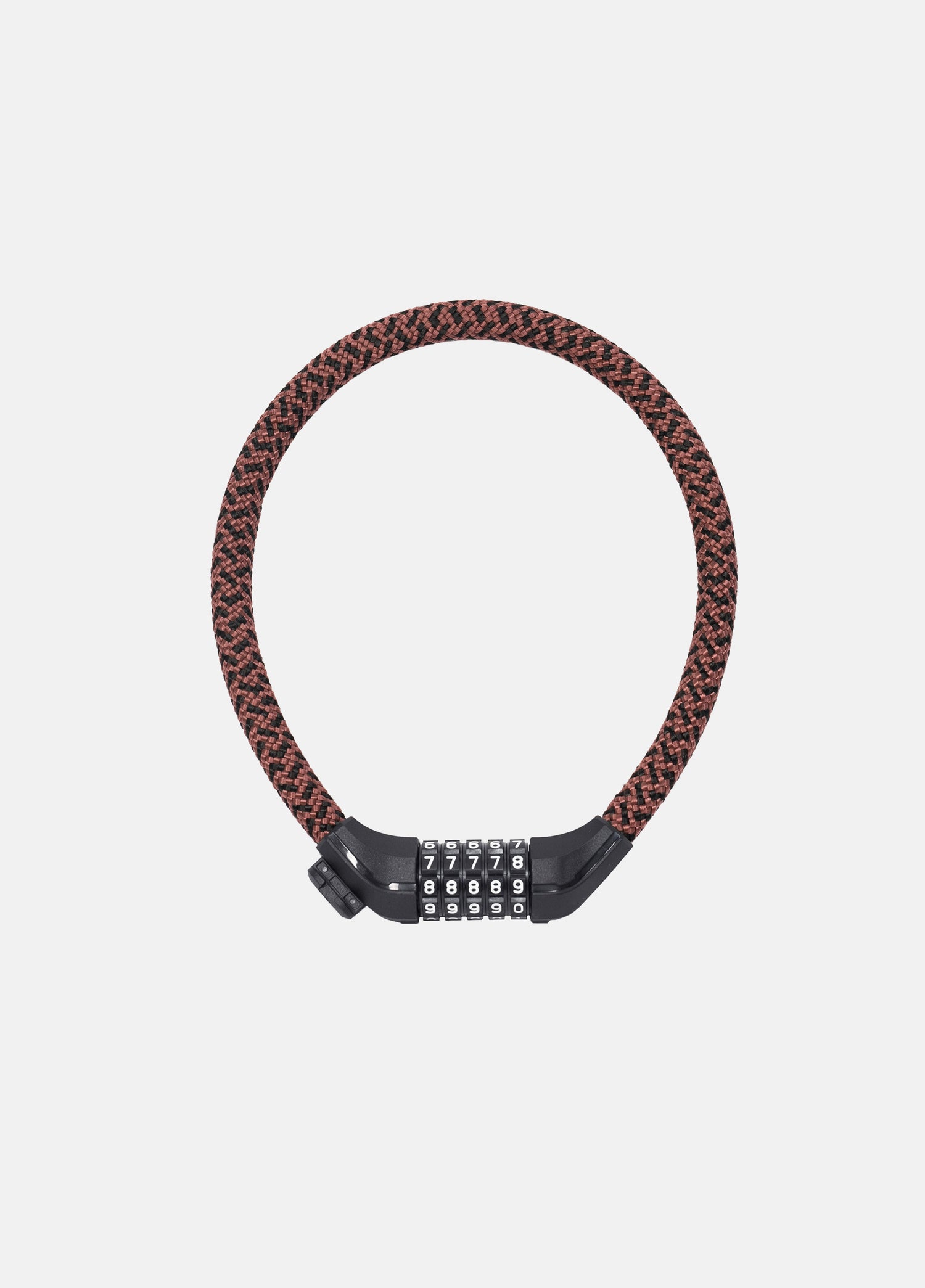 spiral cable combination lock