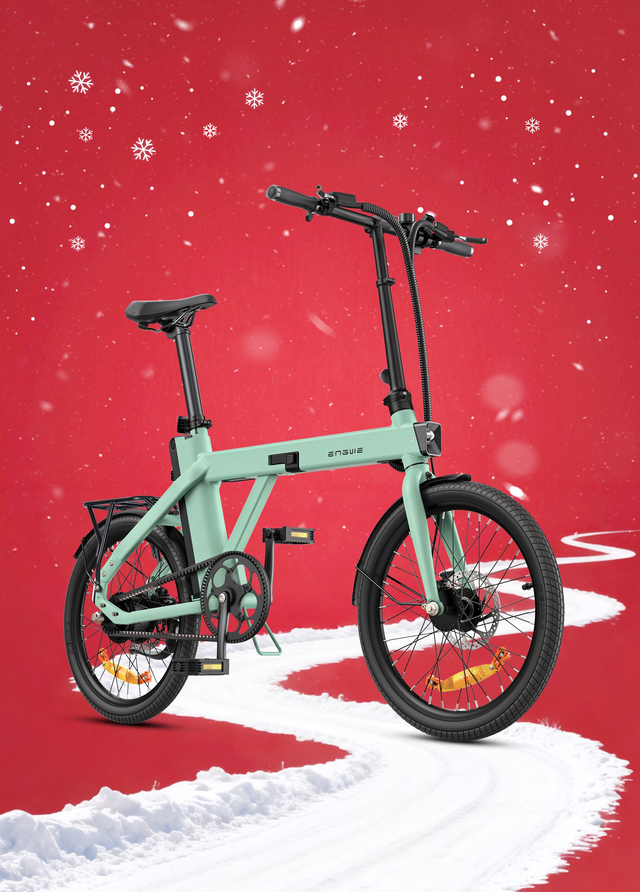 ENGWE P20 18.5kg Torque Sensor Mini Folding Urban E Bike – ENGWE