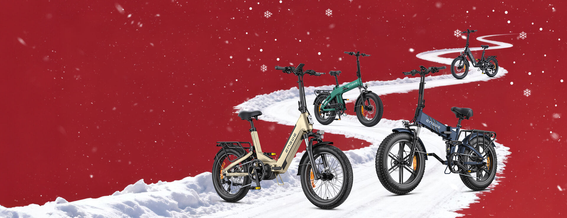 ENGWE Official -Best Foldable, Fat Tire, Cargo, City & Commuter Ebikes