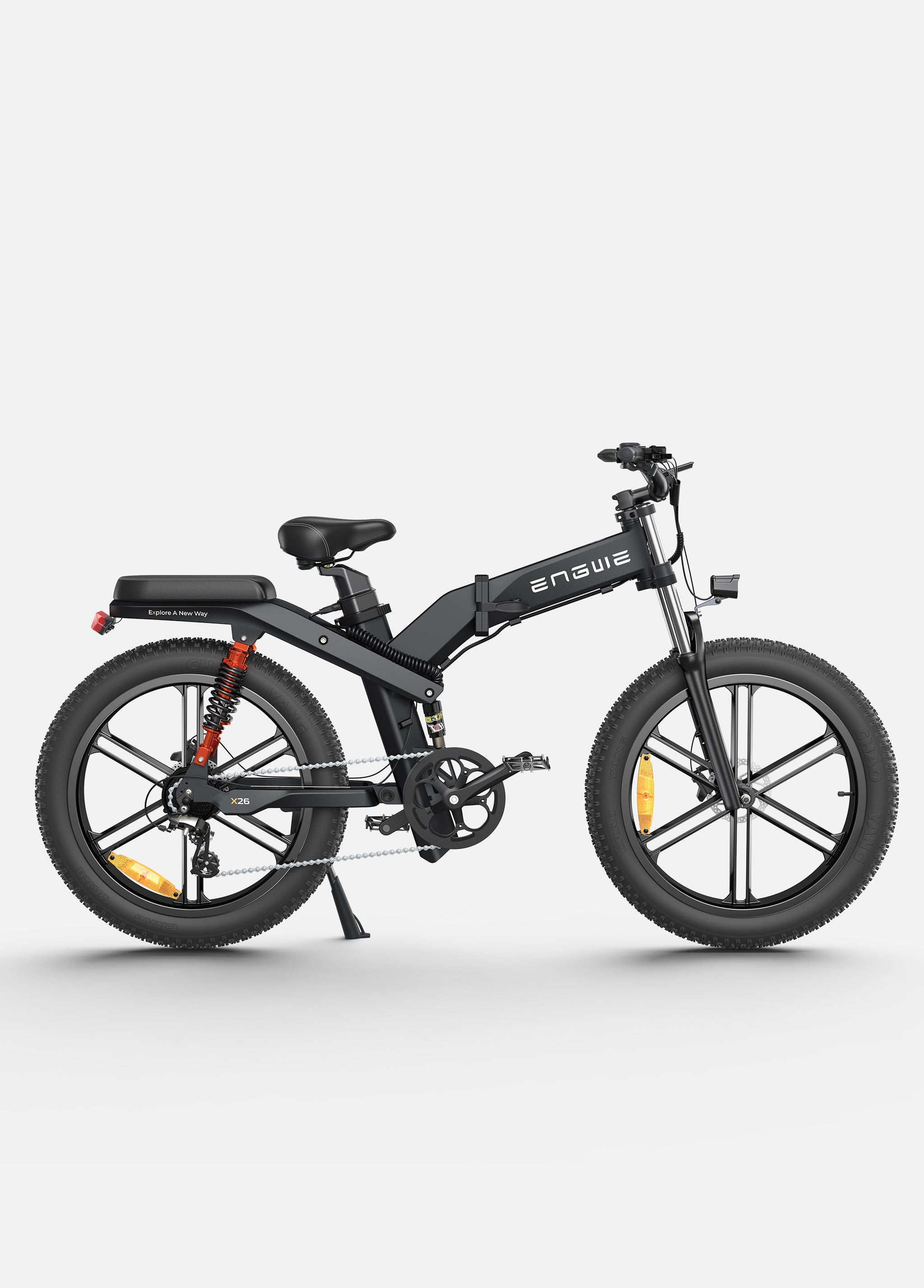 ENGWE X26/X24/X20 150KM Range Fat Tire Folding Ebikes – ENGWE Official