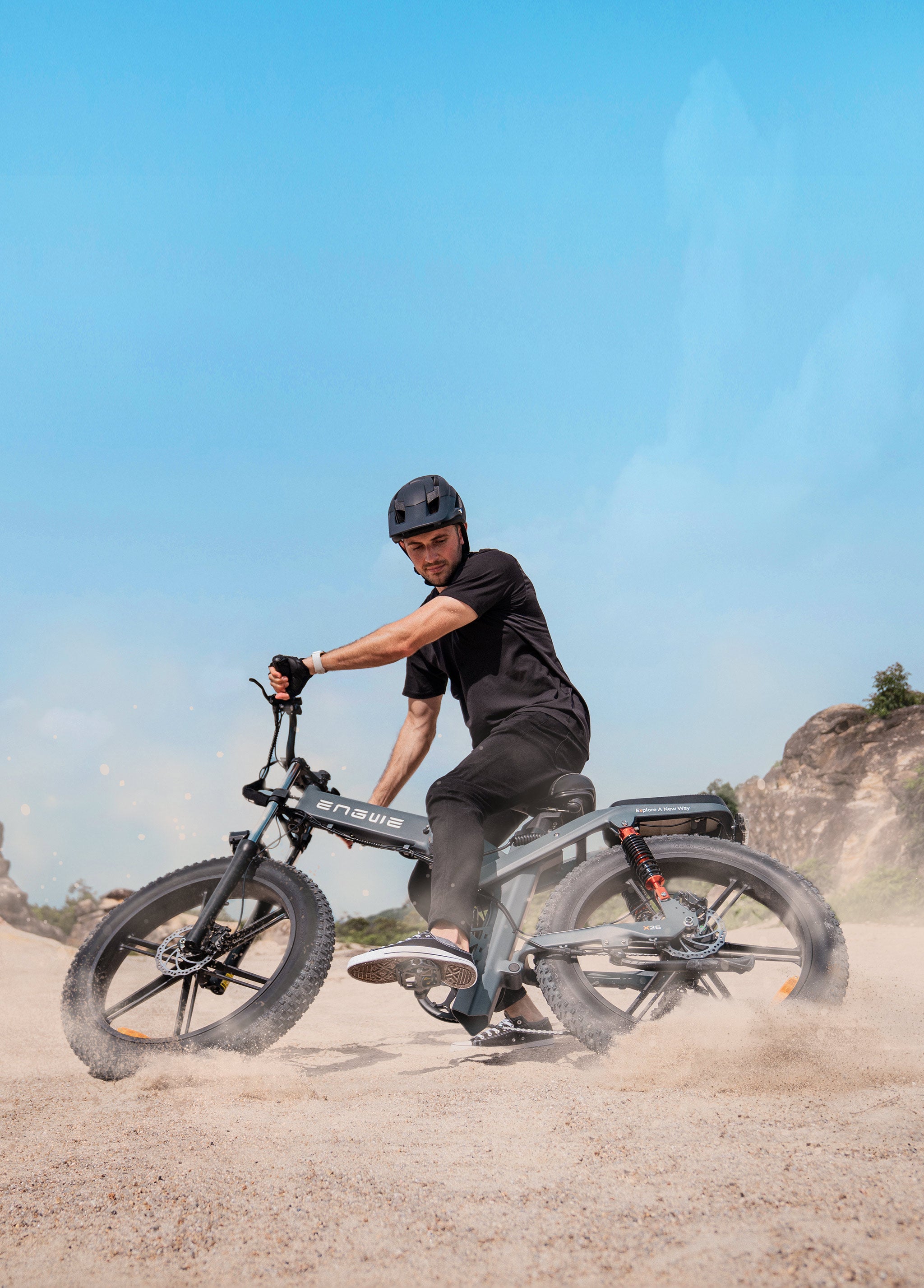 ENGWE X26/X24/X20 150KM Range Fat Tire Folding Ebikes – ENGWE Official