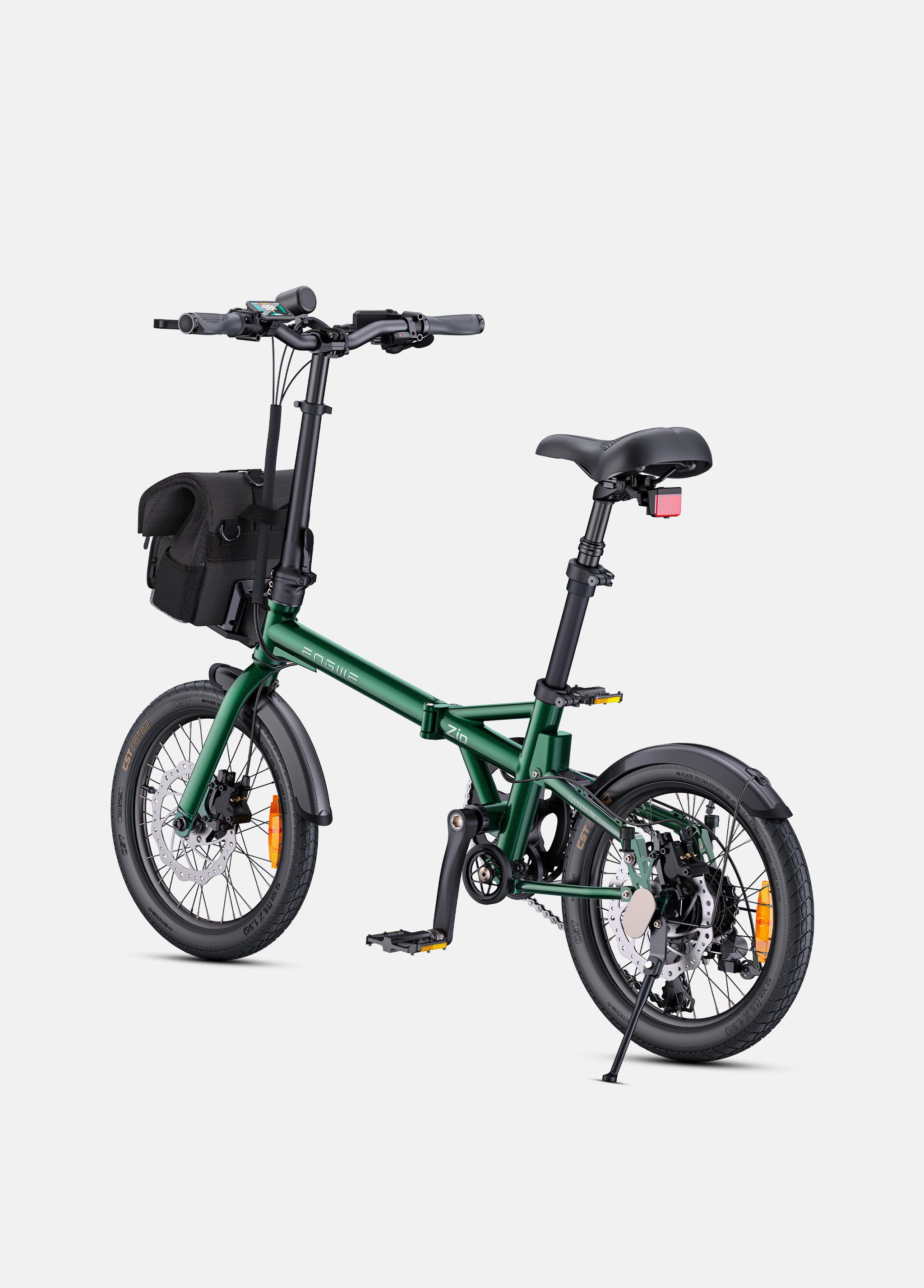 ENGWE Zip Portable Ebike: 3-Sec Fold, 16.9kg For City Commuting