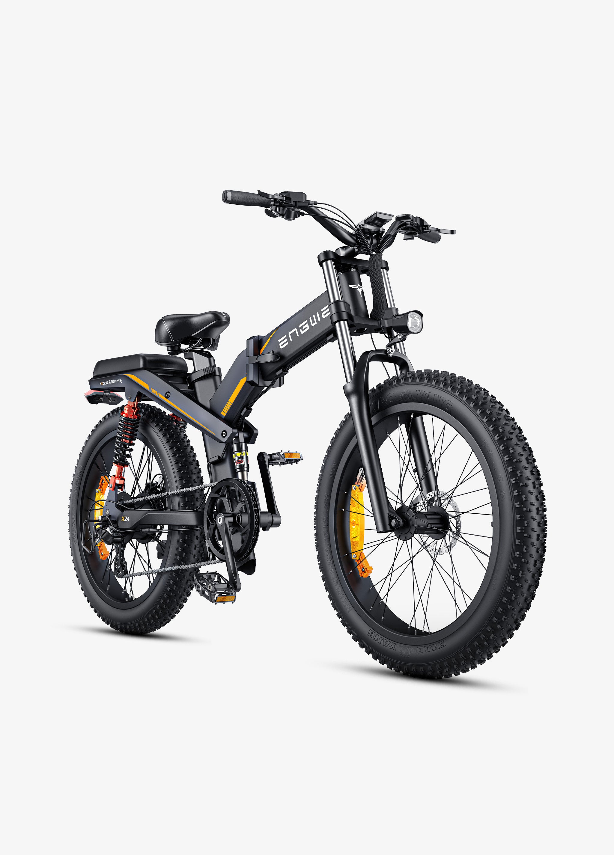 ENGWE X26/X24/X20 150KM Range Fat Tire Folding Ebikes – ENGWE Official
